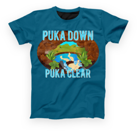 T-shirt apparel merchandise visual for the Grand Wailea 