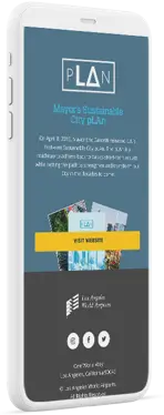 Iphone displaying custom email for LAWA